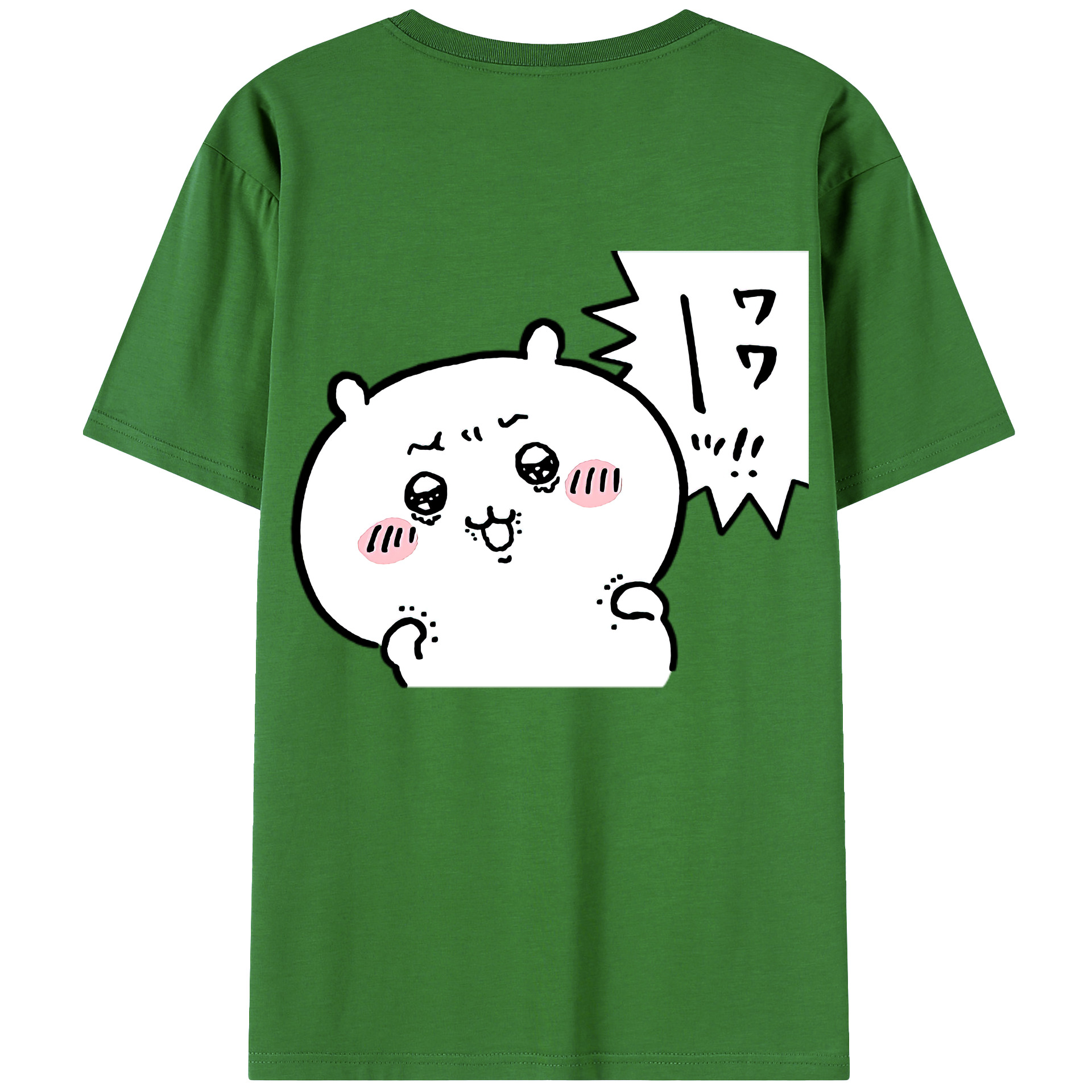（画像用） ちいかわ ちいかわ Chii-kawa chiikawa レディース半袖Tシャツ(バックプリント)